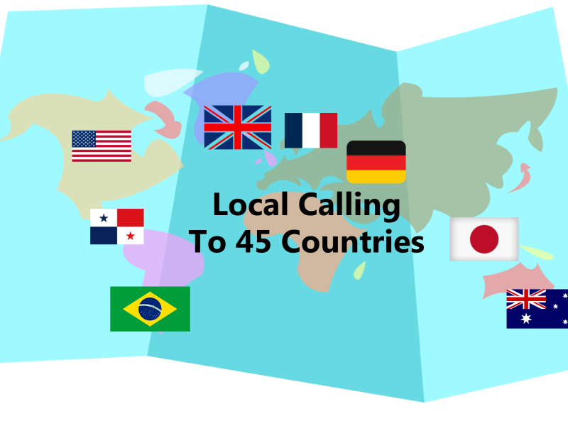 Connect Global, Dial Local with CallnFax
