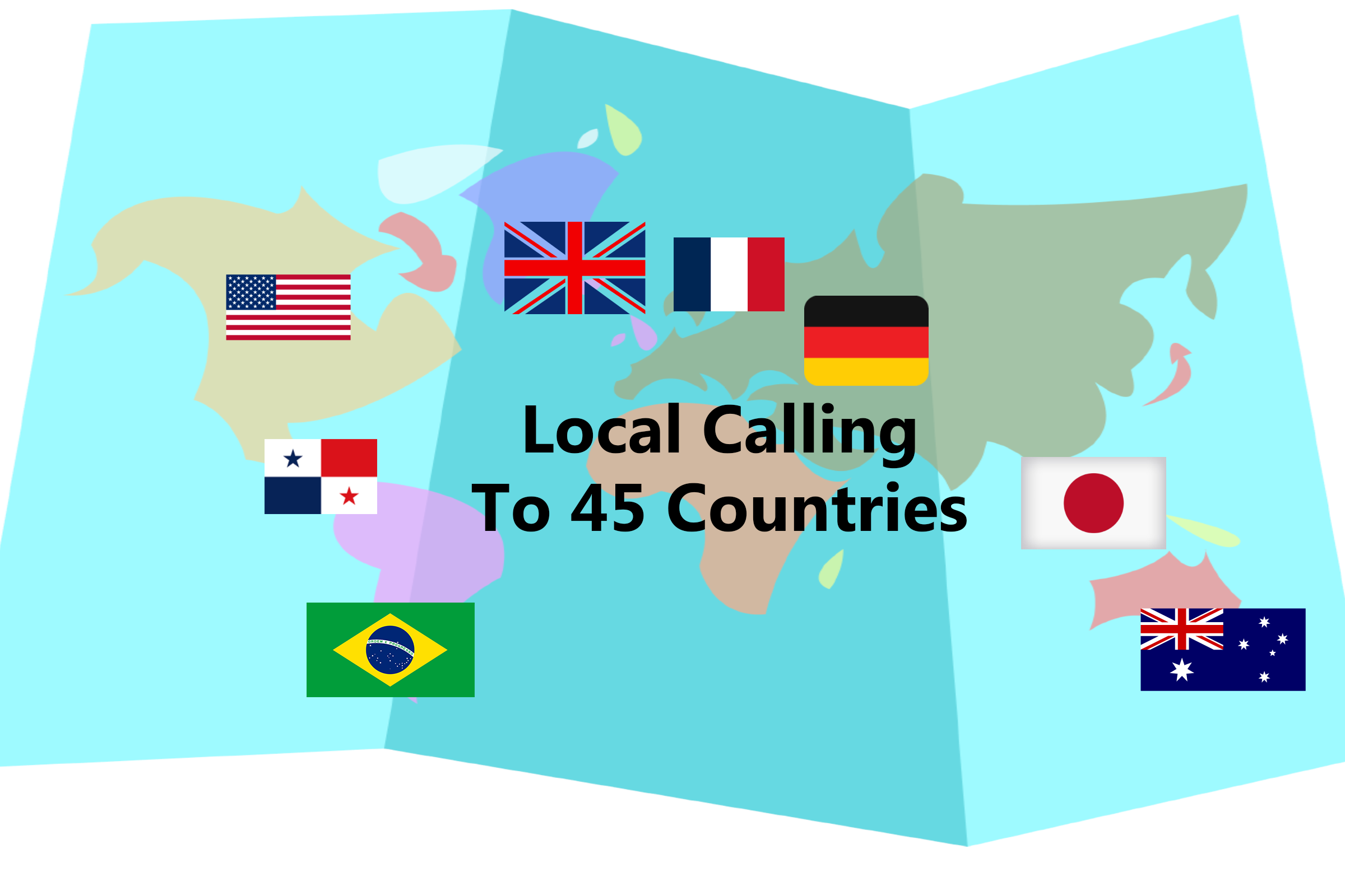 Connect Global, Dial Local with CallnFax