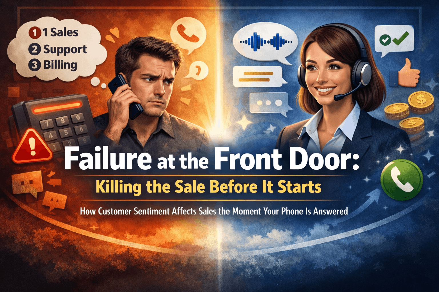 Failure at the Front Door: Killing the Sale Before It Starts