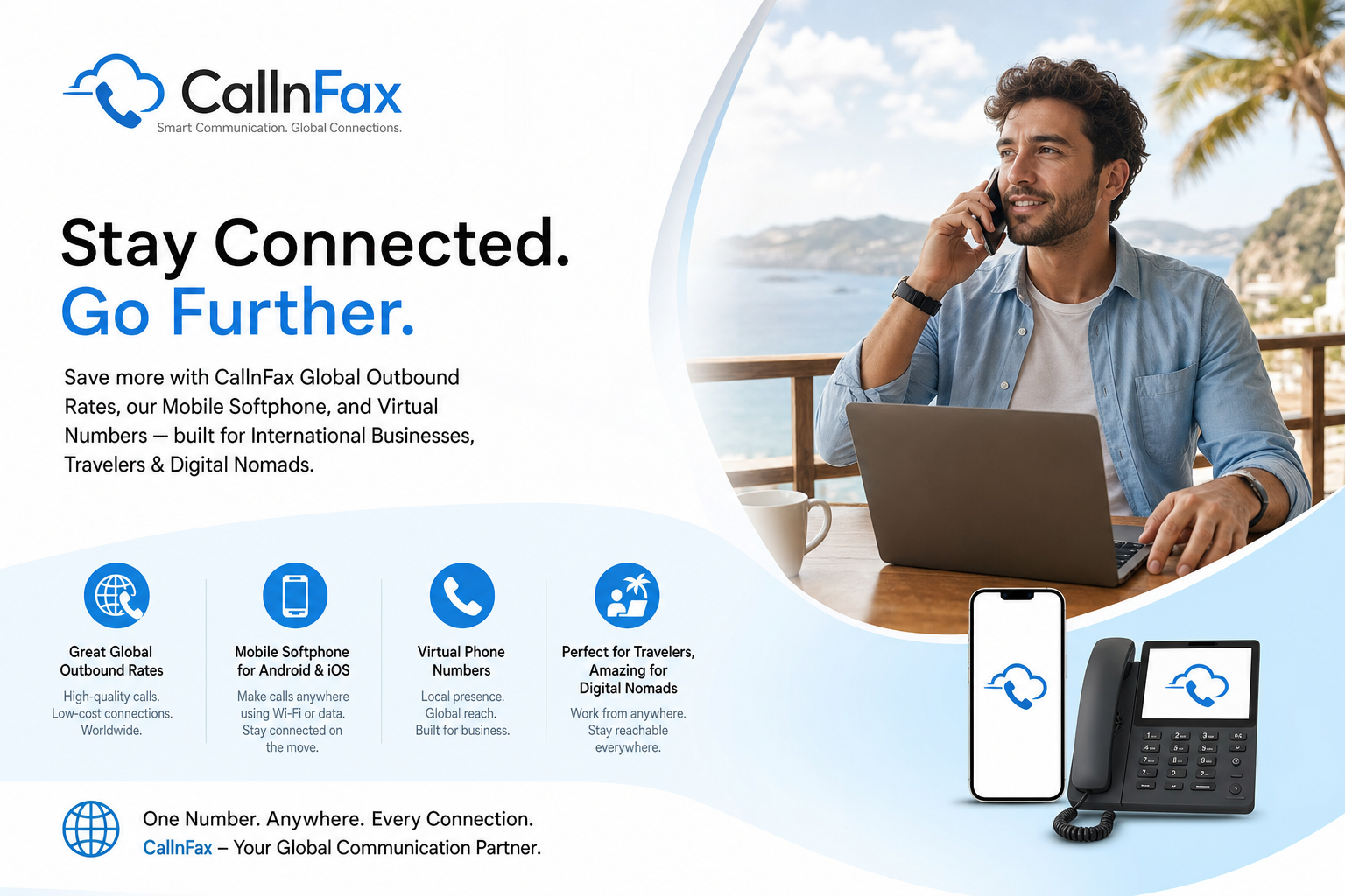 # Stay Reachable Worldwide Without Paying Roaming Prices